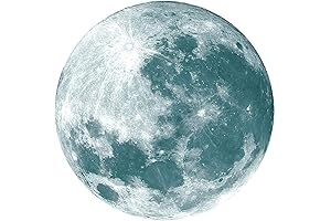 Glow in the Dark Moon Wall Decals for Kids' Bedrooms