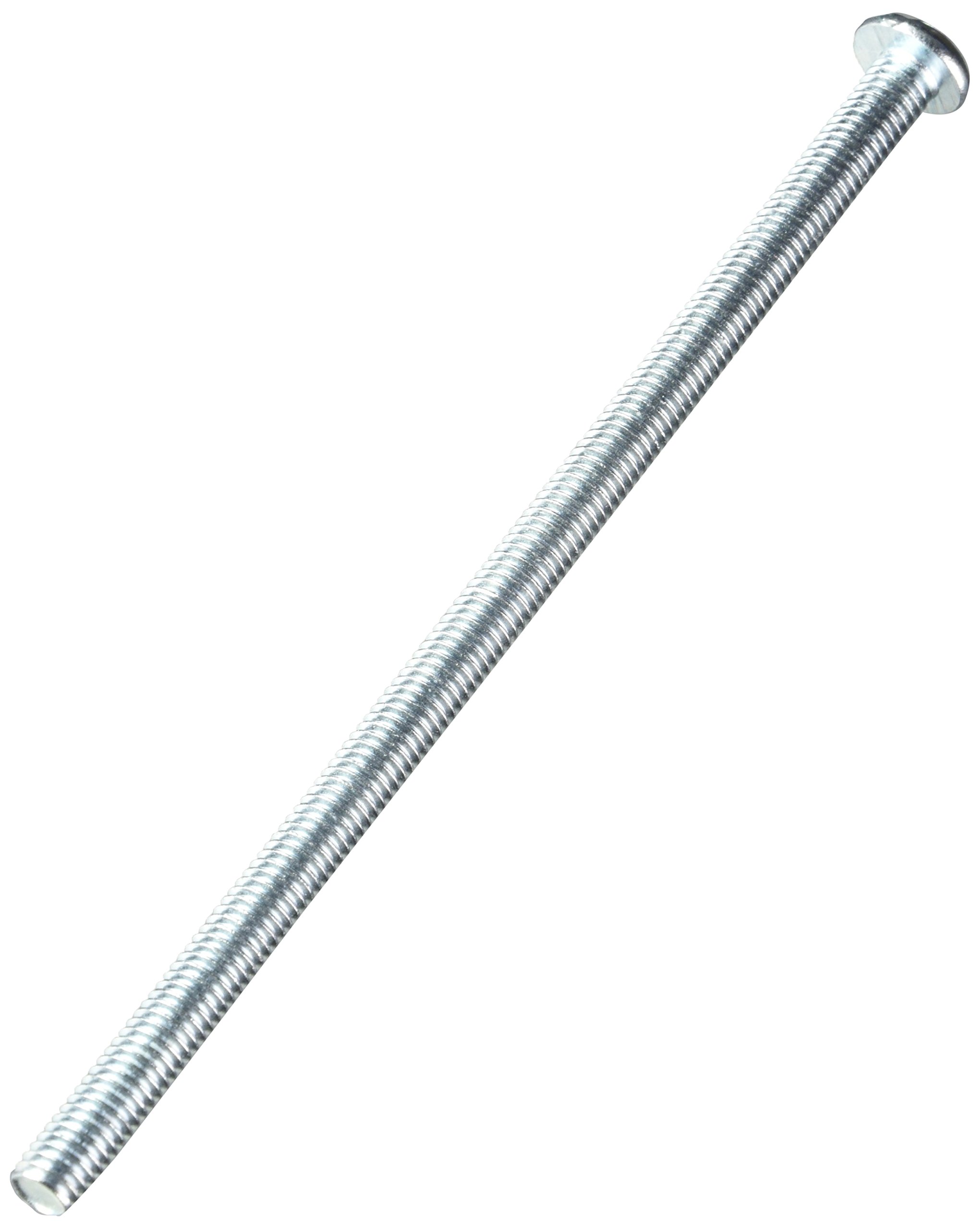 10-32 x 4 Slotted Machine Screws - Zinc Plated -2