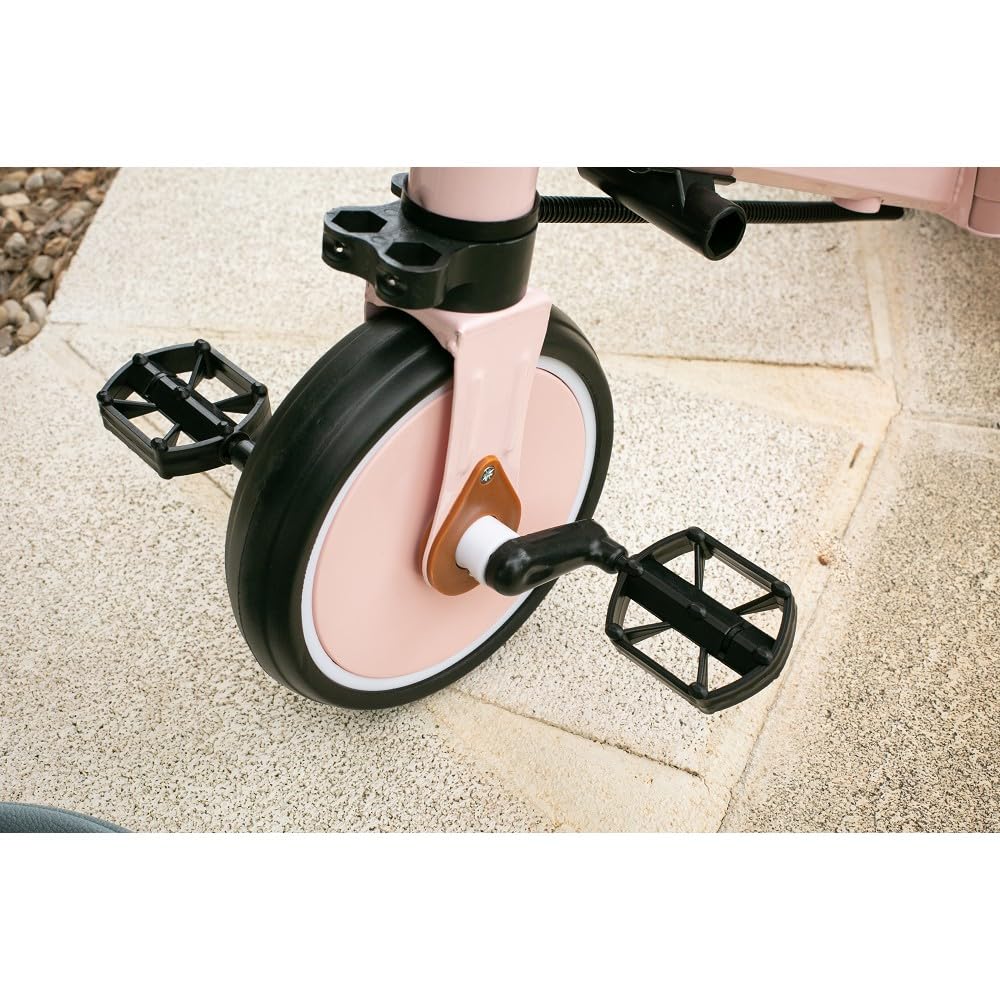 Interbaby - Triciclo "Norby" e Bici Evolutiva 5 in 1 con Capottina - 1-5 Anni