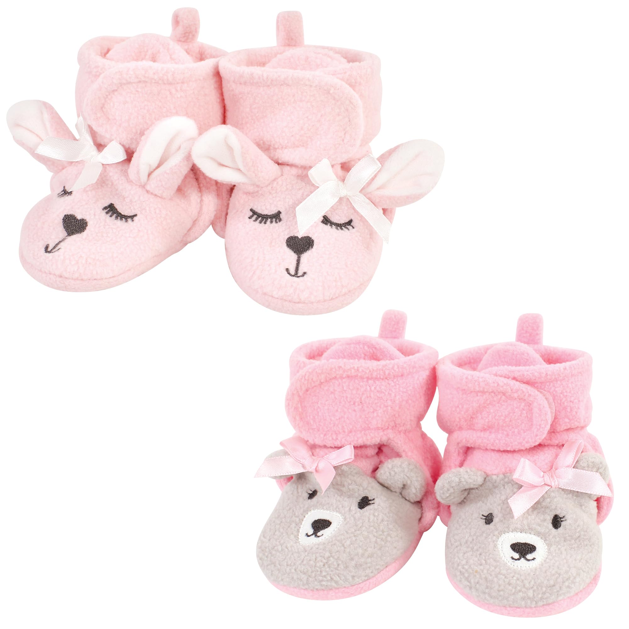 Hudson Baby Unisex-Baby Cozy Fleece BootiesSlipper Sock