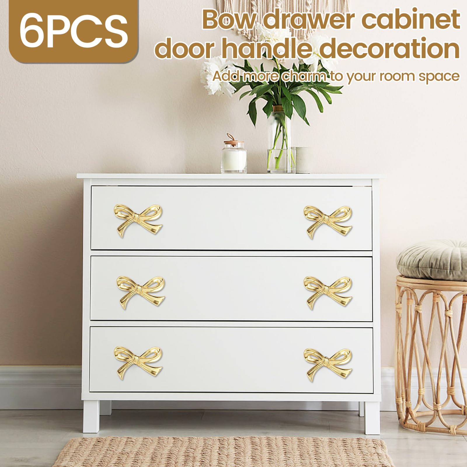 gold handles for dresser Unique Gold Metallic Glass Kitchen Cabinet Pull 5.5 Inch / Silver