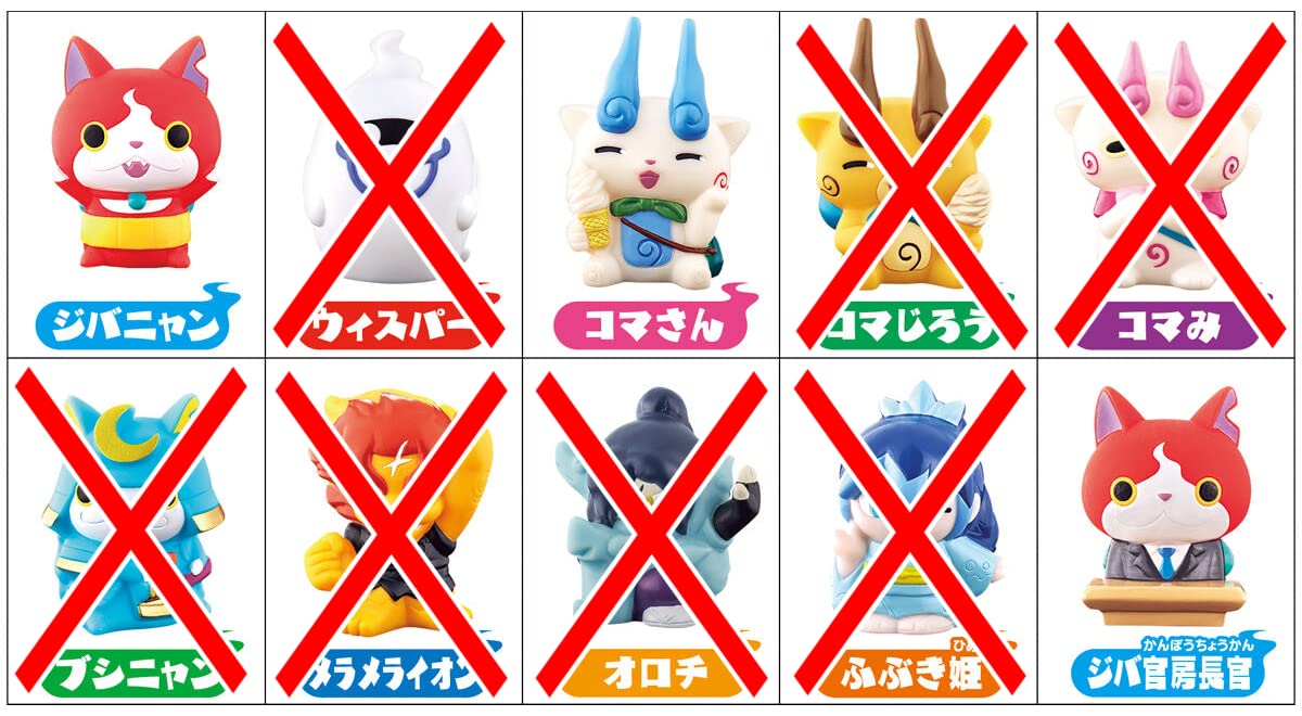 未使用＞ジバニャン 「妖怪ウォッチ ともだち妖怪大集合!! 其の5」〈K2