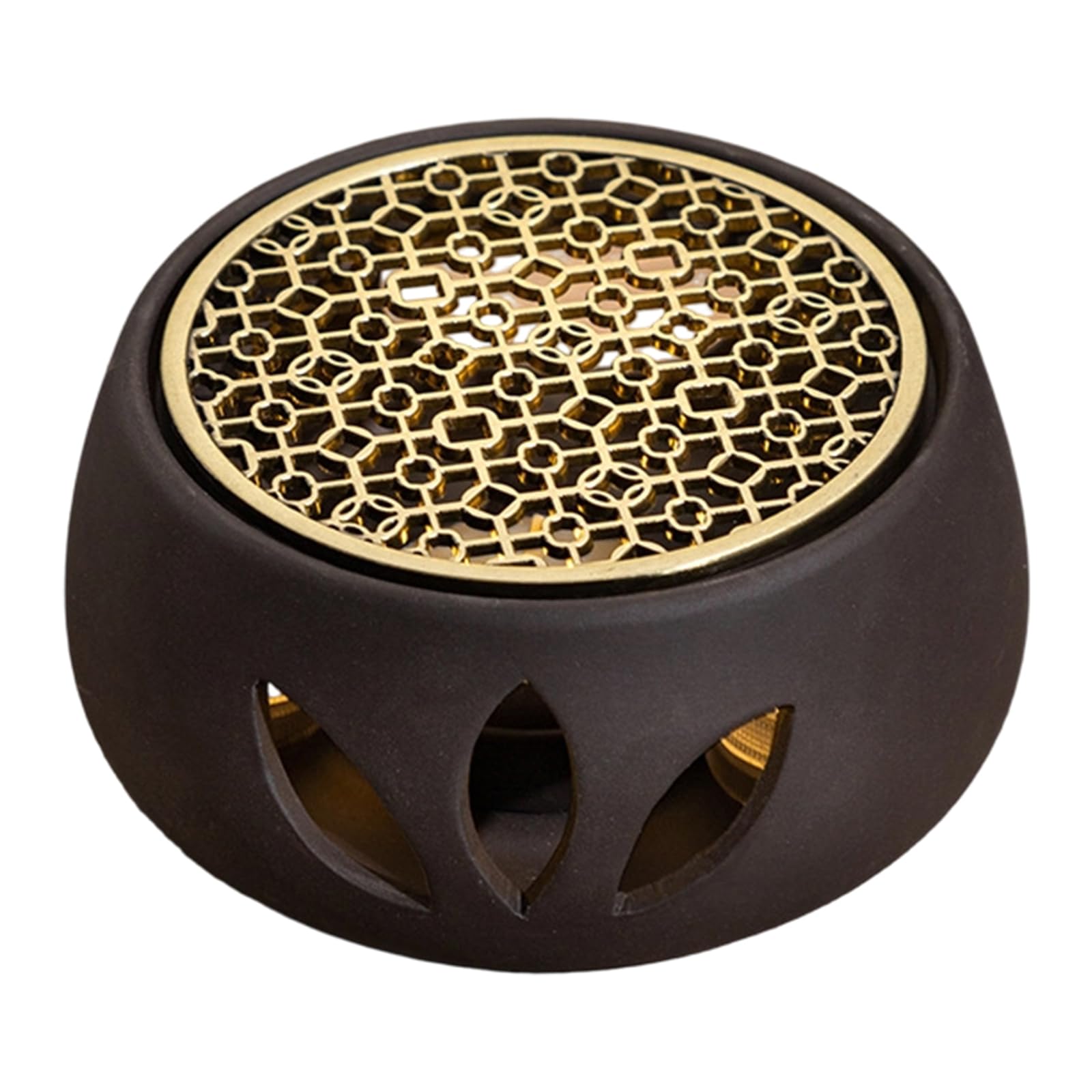 Tsophreniq Ceramic Stand with Noise Reduction Design Perfect for Family Gatherings Decor Family Safe Teapots Kettles Base