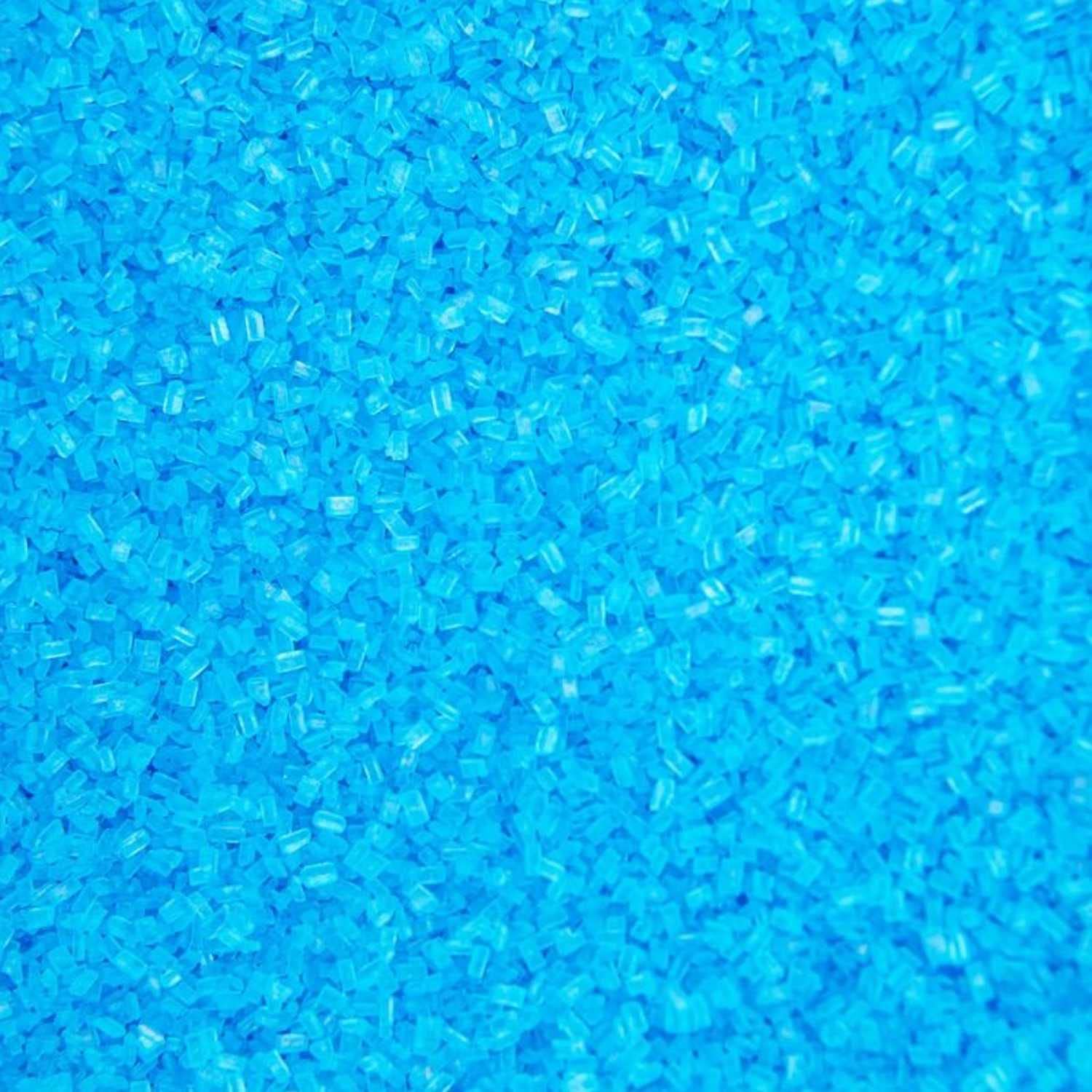 Blue Sugar Sprinkles for Cake Decorating Blue Colored