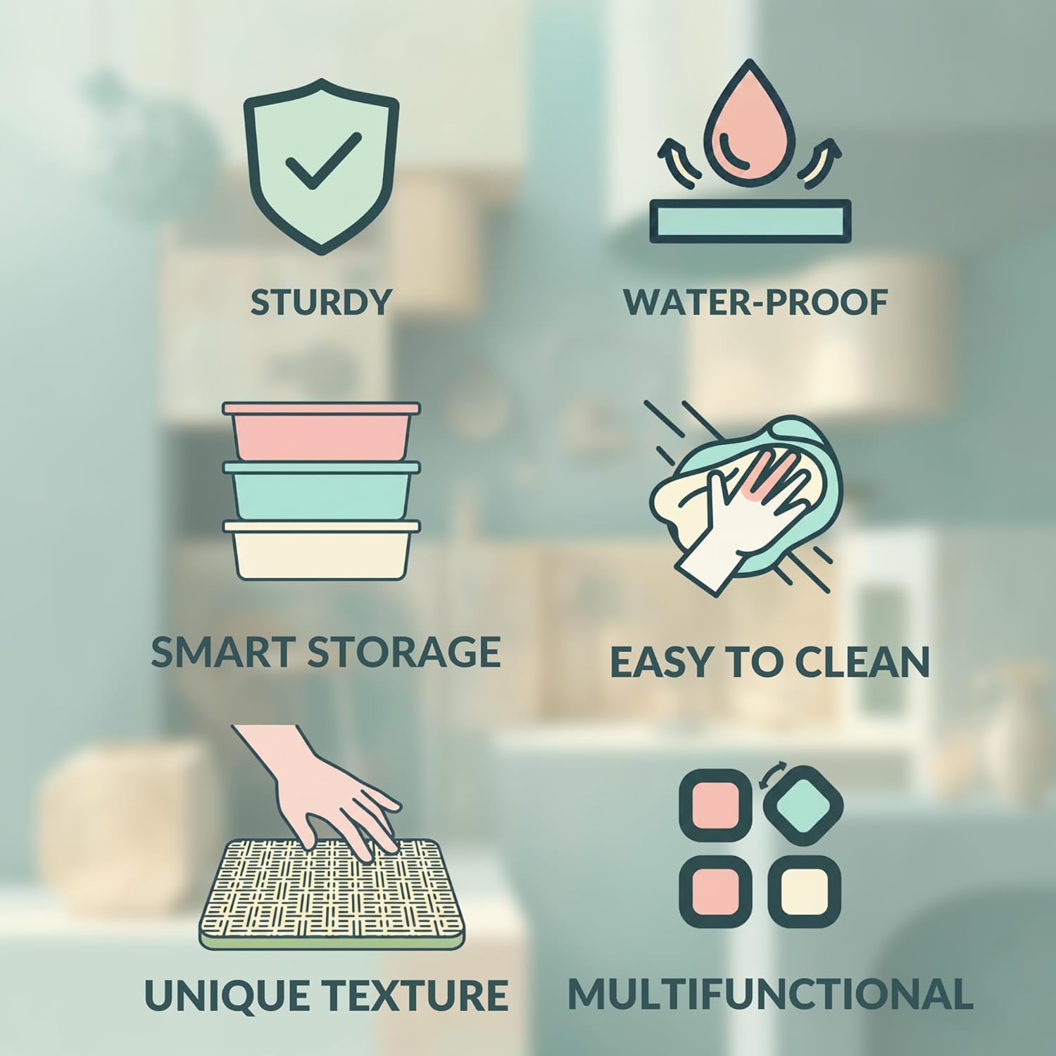 MARIA ROMA 7 Pieces Bread Box for Kitchen Countertop and Canisters Sets for the Kitchen Ideal for Bread Basket Sugar Container Coffee Canister Tea Tin Breadbox Vintage and Rustic Model