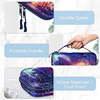 Vista 4 de Fintie - Estuche de transporte para Nintendo Switch OLED Modelo 2021Switch 2017, resistente a los golpes Funda protectora de carcasa dura