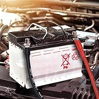 Vista 9 de Cables de batería de 4 AWG con terminales de cobre de 5/16 pulgadas (2 piezas de 1 pie).