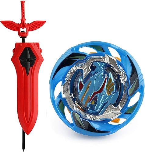 Battling Tops B-130 Booster Air Knight 12 Expand Eternal High Performance Giroscopios con lanzador de cuerdas de batalla Burst Bey Sword Launcher LR