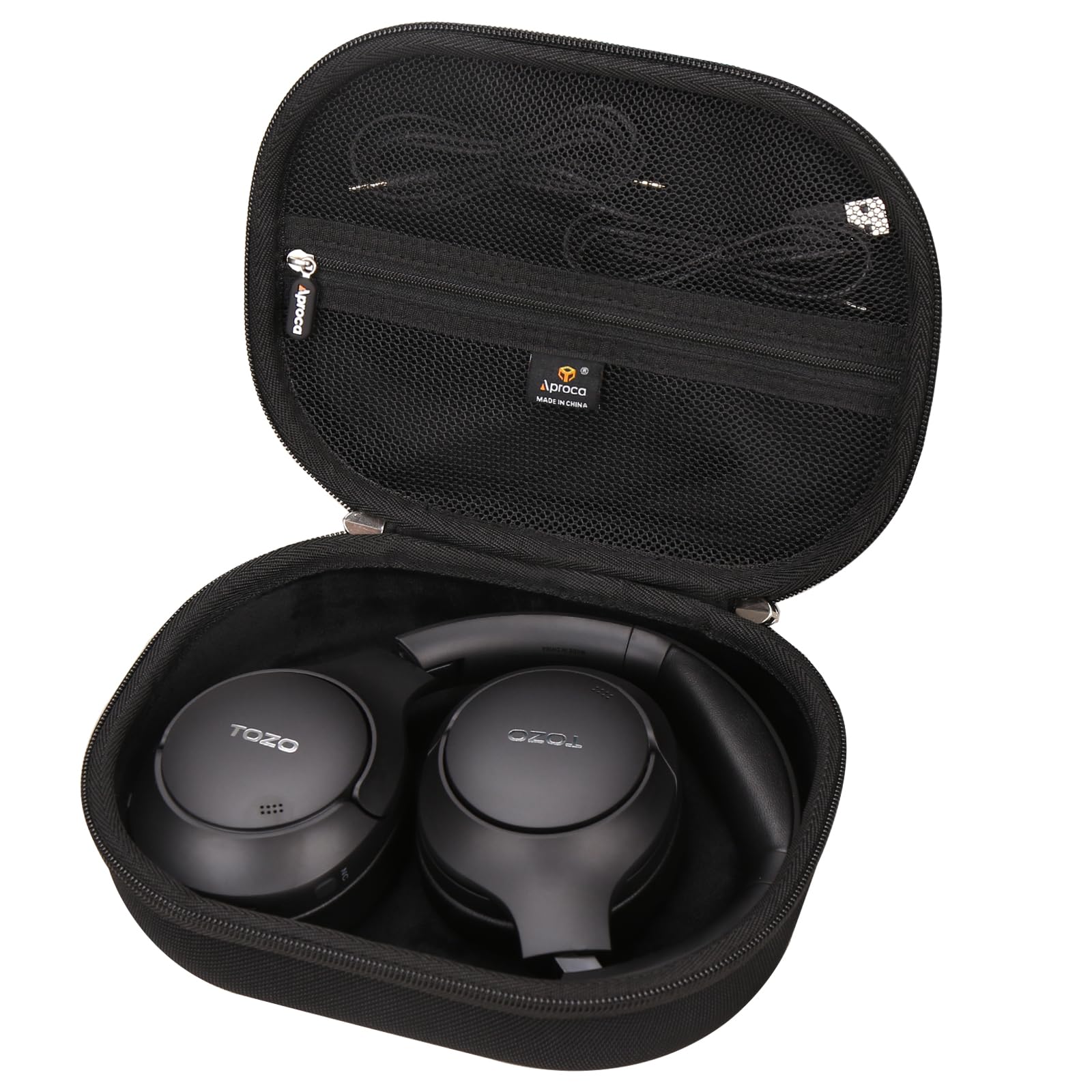 Étui Tozo HT2 Aproca - Housse de protection noire pour casque audio Bluetooth - 8