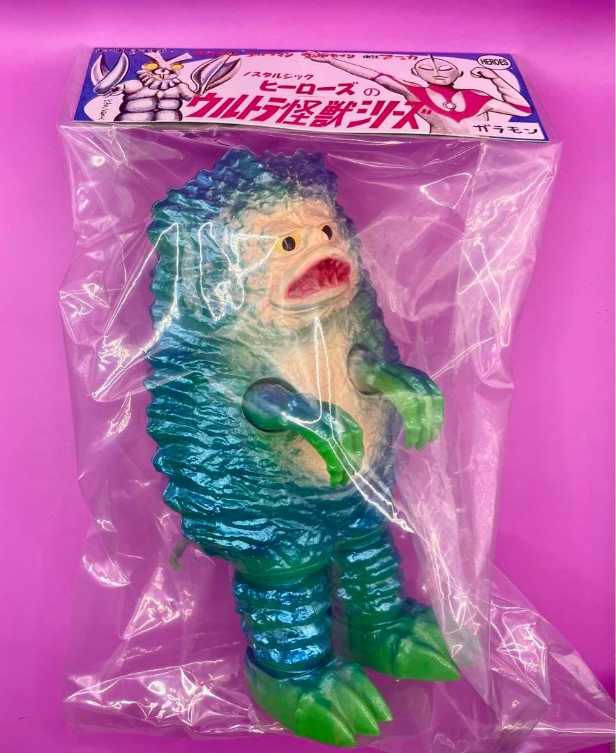 ガラモン グリーン版 デッドストック未開封袋入り ノスタルジックヒーローズM1号 ガラモン グリーン版 デッドストック未開封袋入り