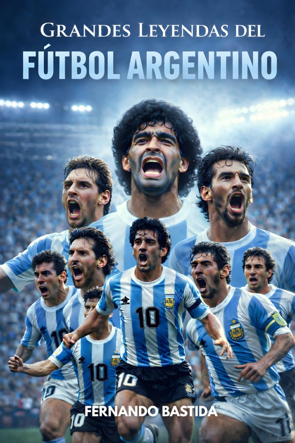 Grandes leyendas del fútbol argentino: De Maradona a Messi: 125 Años de Gloria, Pasión y los 50 Jugadores que Conquistaron el Mundo