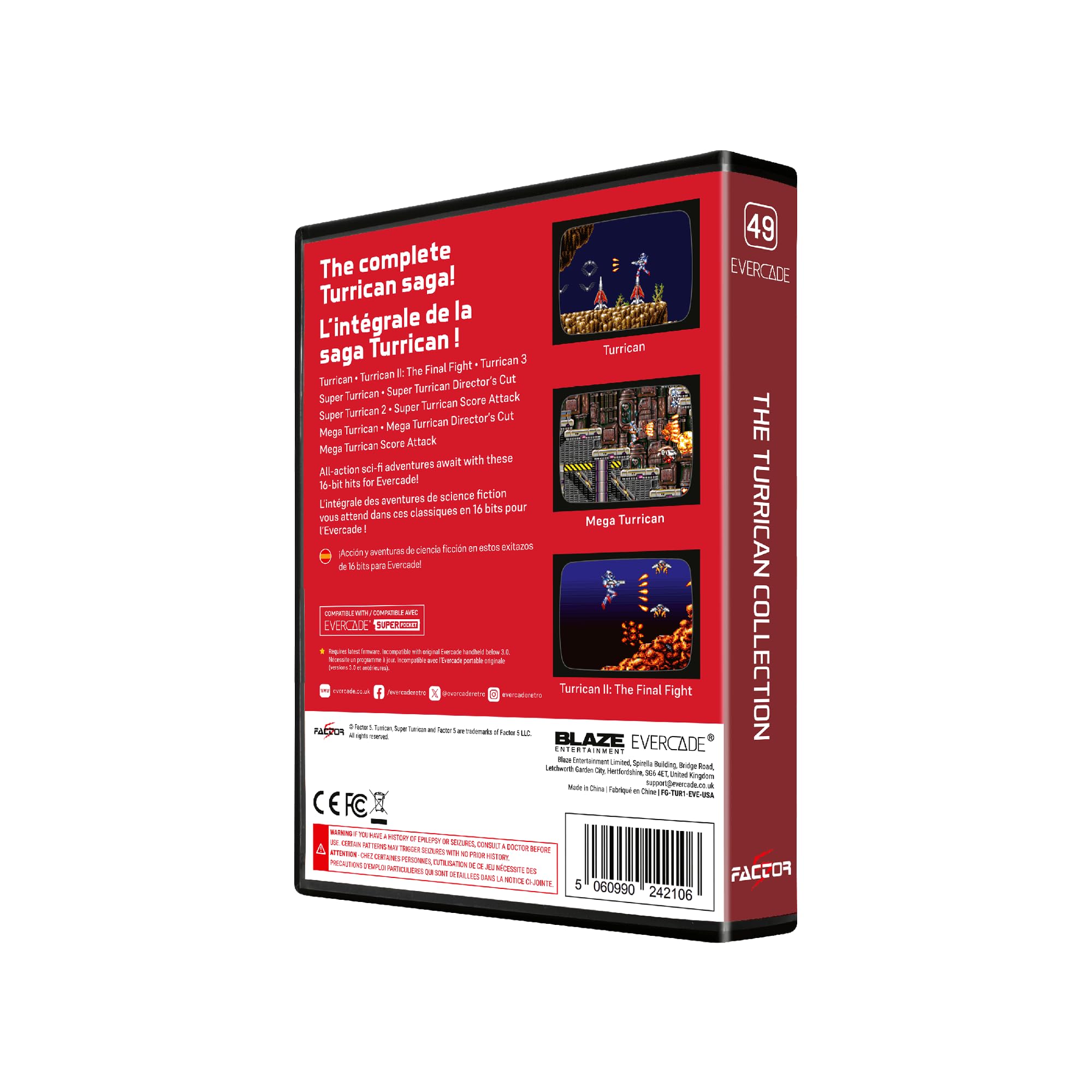 Blaze Evercade Turrican Collection - 3