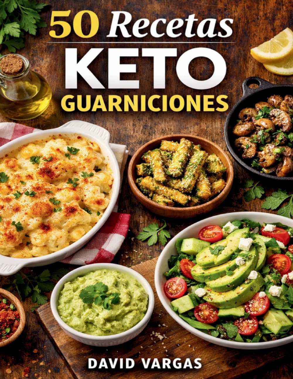 Independently Published 50 Recetas Keto De Guarniciones: Ideas Bajas En Carbohidratos Para Acompañar Cualquier Plato Sin Salir De Tu Plan