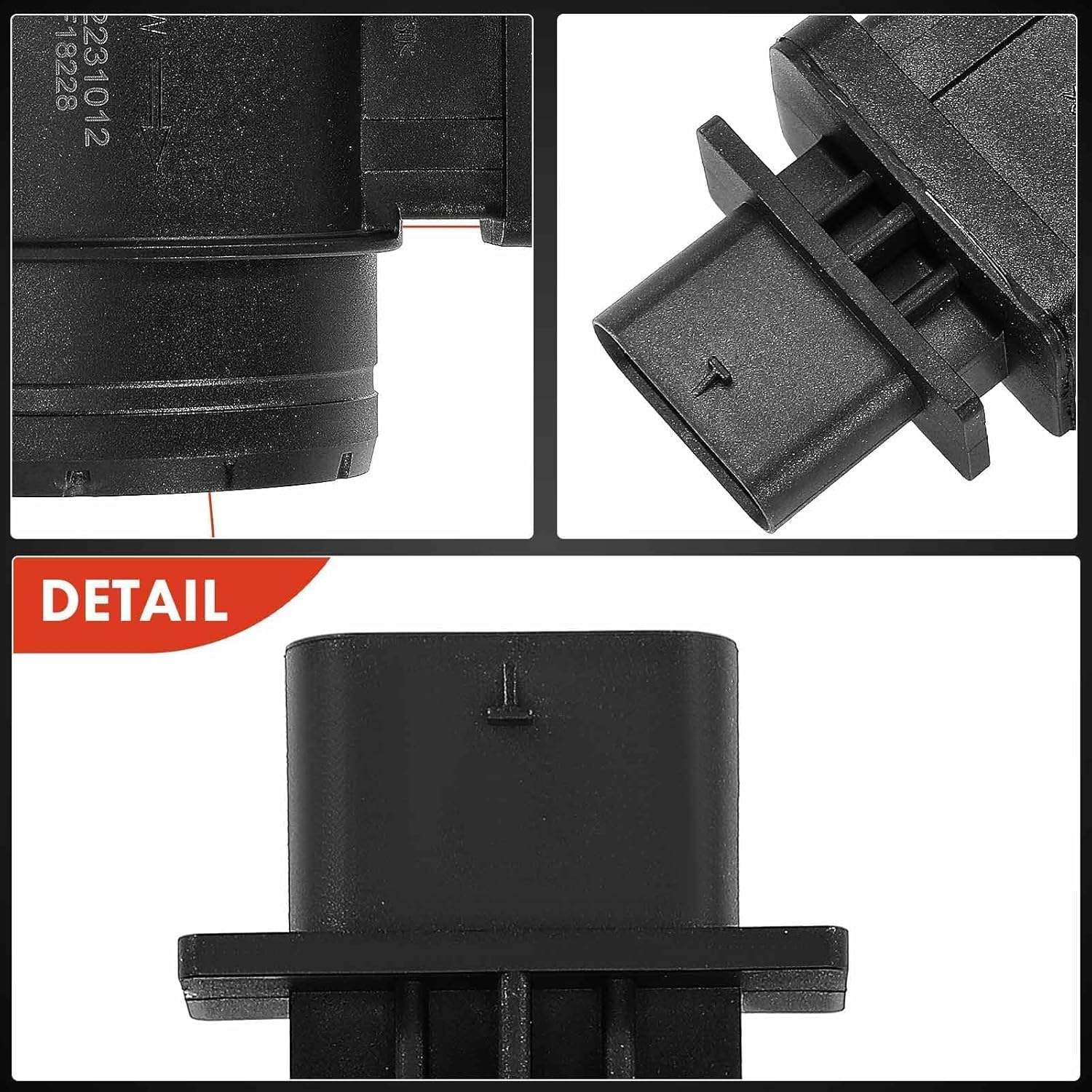 A-Premium Mass Air Flow Sensor Meter Assembly [fit 5-Pin Only] Compatible with Mini Cooper 2009-2012, 2009 2010 2011 2012 - L4 1.6L DOHC Turbocharged, Engine Code N14B16C