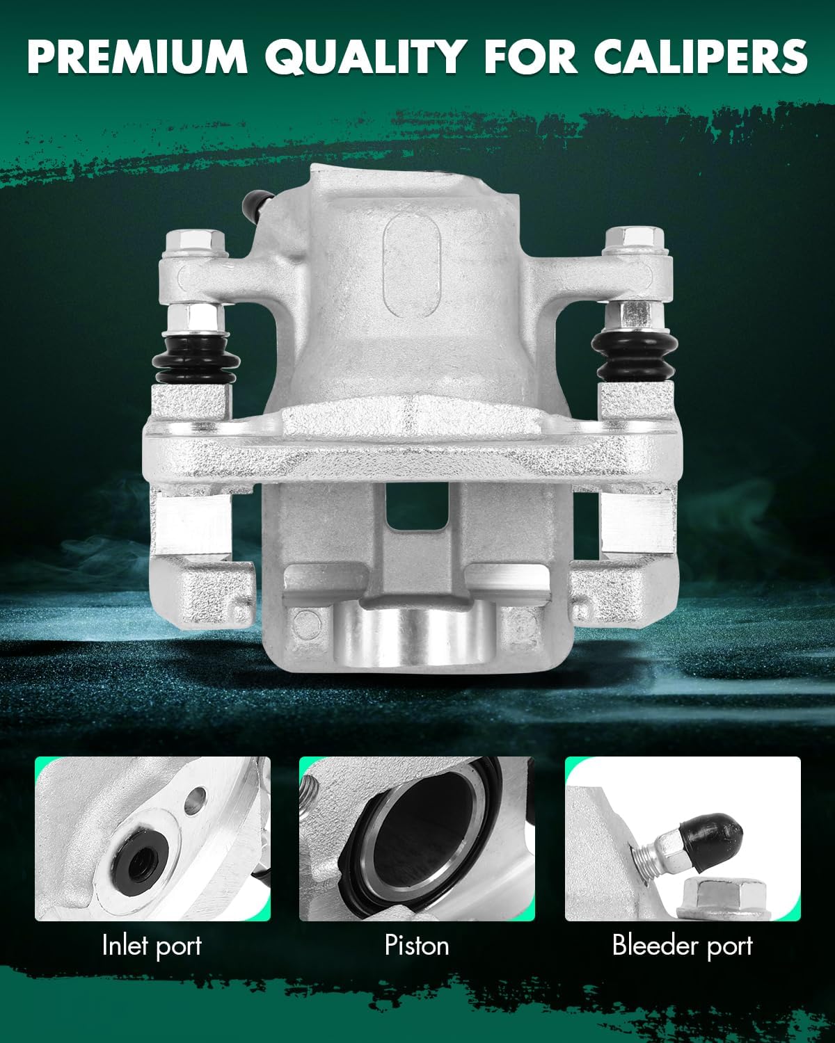 SCITOO 19B3192 Rear Right Disc Brake Caliper Assembly w/Bracket For Toyota For RAV4 2006-2012