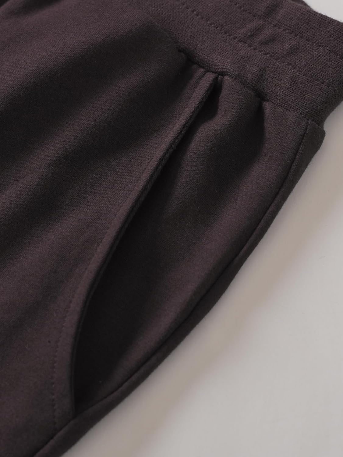 Weintee Women's Petite Cotton Pull On Pants with Pockets - Image 4