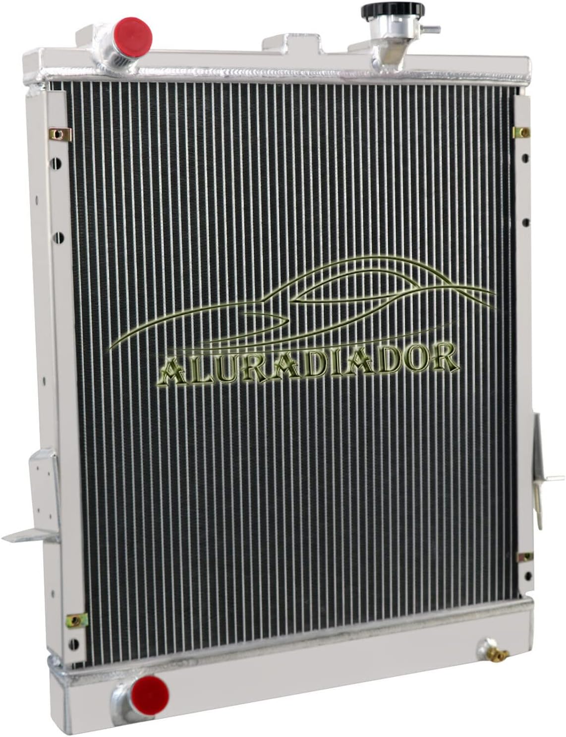 Aluminum Radiator for 1999-2004 Isuzu NPR NQR/GMC W5500 W4500 W3500 Forward/Chevy W5500 W4500 W3500 Tiltmaster W3S042 W4S042 W5S042 W5T042 W5R042 2 Row Core Radiators