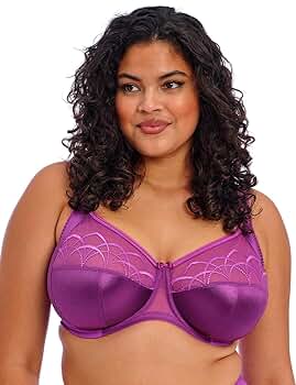 Elomi Cate Full Figure Underwire Lace Cup Bra El4030, Online Only In