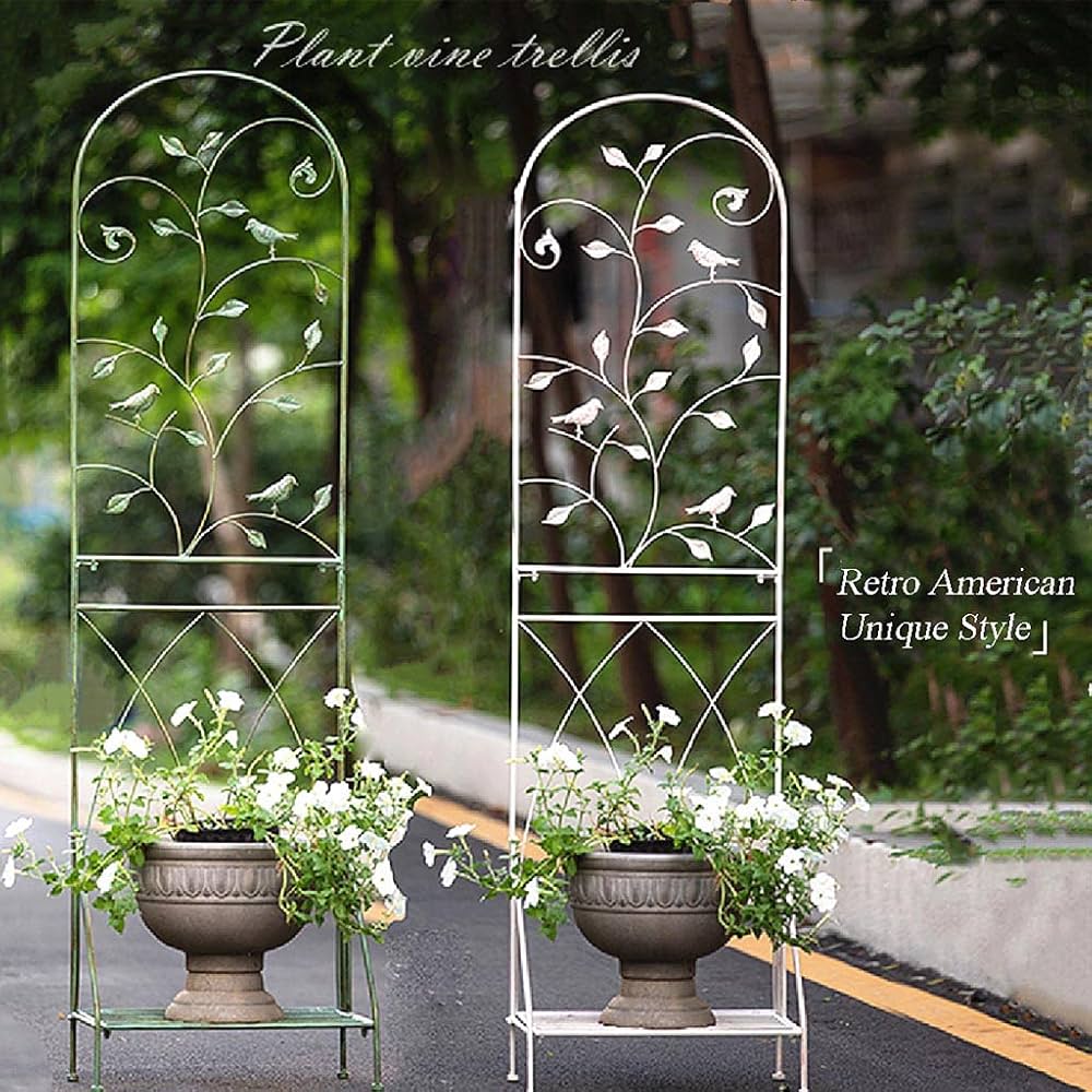 ガーデニング　トレリスプランターフラワースタンド3点セット 楽天市場】トレリス プランター（フラワースタンド・園芸ラック