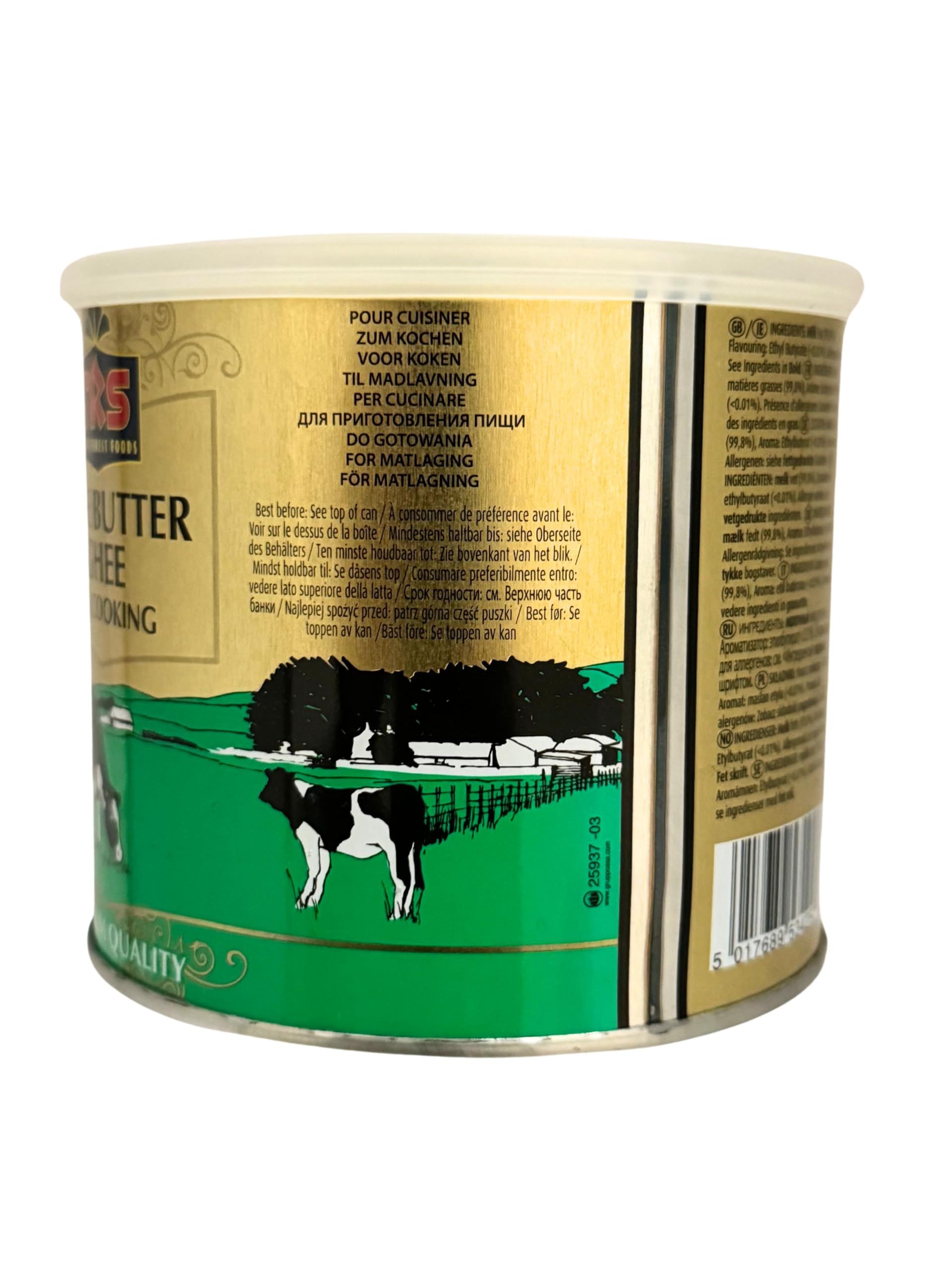 TRS - Pure Butter Ghee - Mantequilla Pura para Cocinar - Producto de Asiático - 500 Gramos