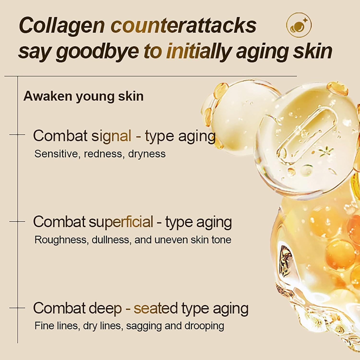 PORCOPE Facial Moisturizing Essence Oil - Facial repair, Anti-Aging and Moisturizing Facial Serum Contains Squalane Vitamin E and Plant Essential Oils Effectively Protect Your Skin (2 packs)