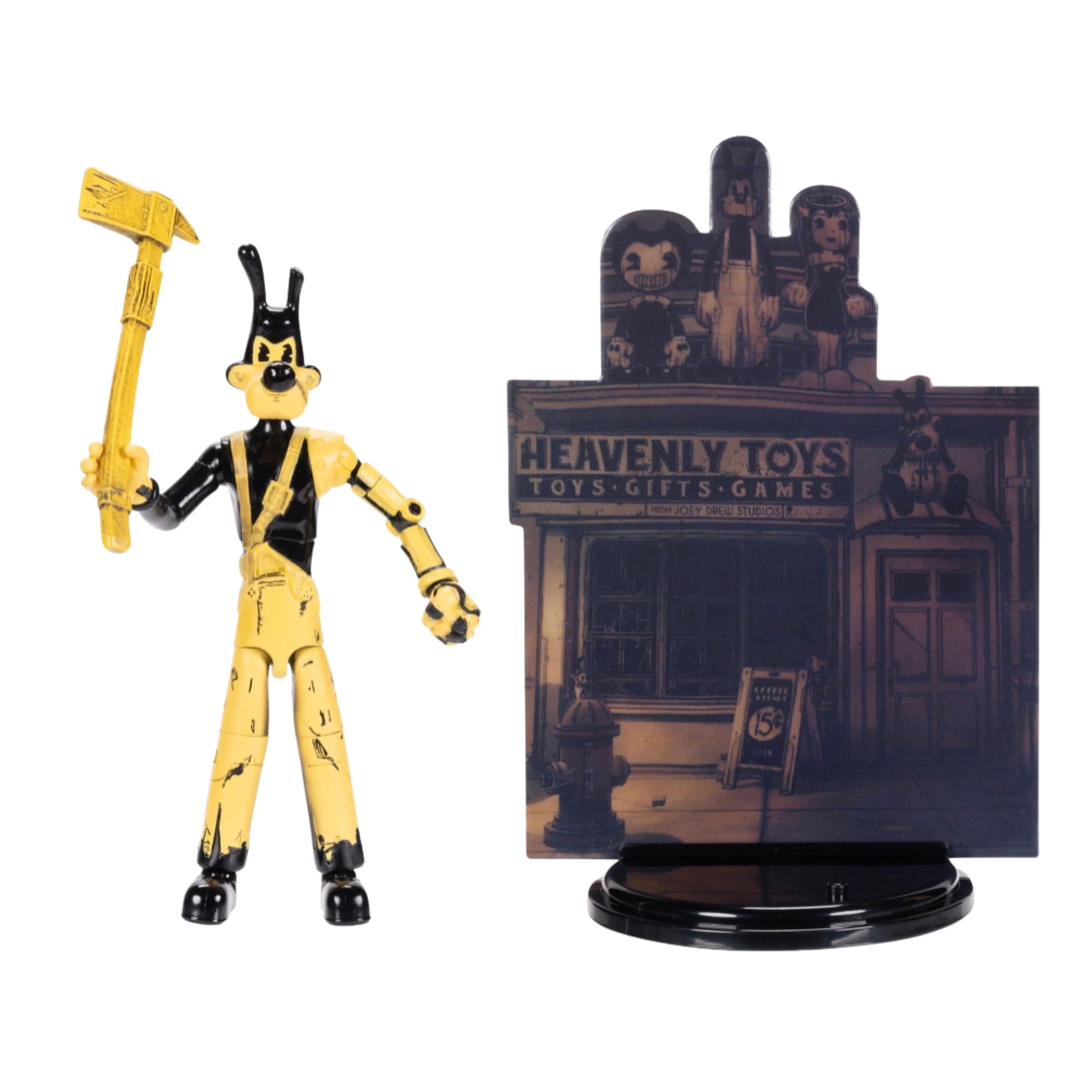 KEVCHE 4.72" Bendy And The Ink Machine Action Figures, Cool Bendy And
