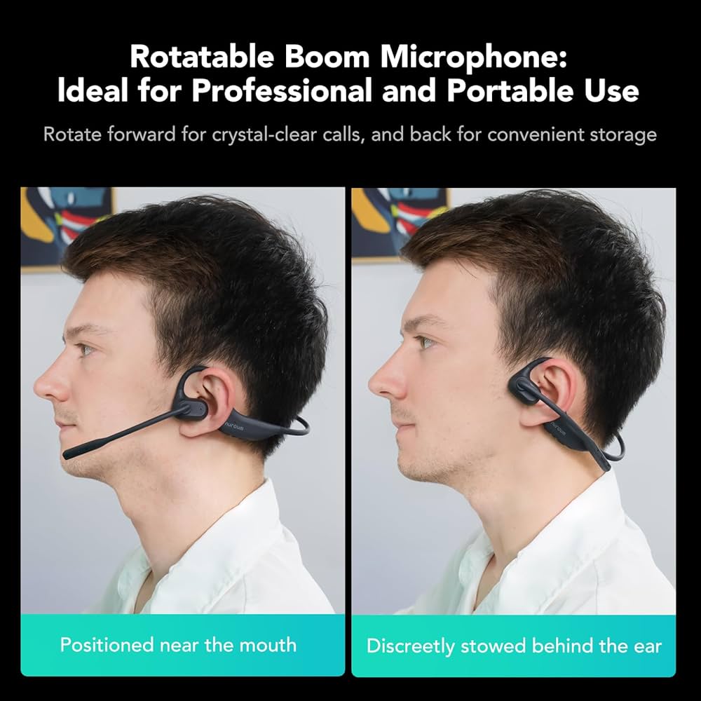 ヘッドホン nuroum Bluetooth OpenEar Pro2 AW-OW020 Amazon.com: NUROUM OpenEar Pro 2(2nd) Headphones with Mic