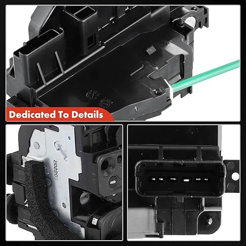 Vista 7 de A-Premium Actuador de bloqueo de puerta compatible con vehículos Hyundai, Genesis 2009-2014, Sedán, lado delantero izquierdo del conductor, repuesto