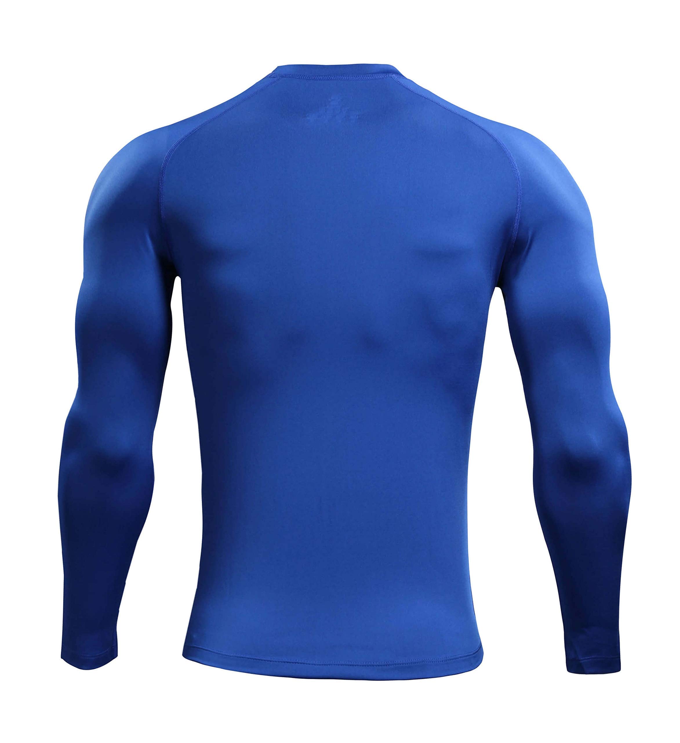 KELME Men's Cool Dry Compression Shirt Long Sleeve – Sports Base Layer Unisex – - Picture 22 of 26