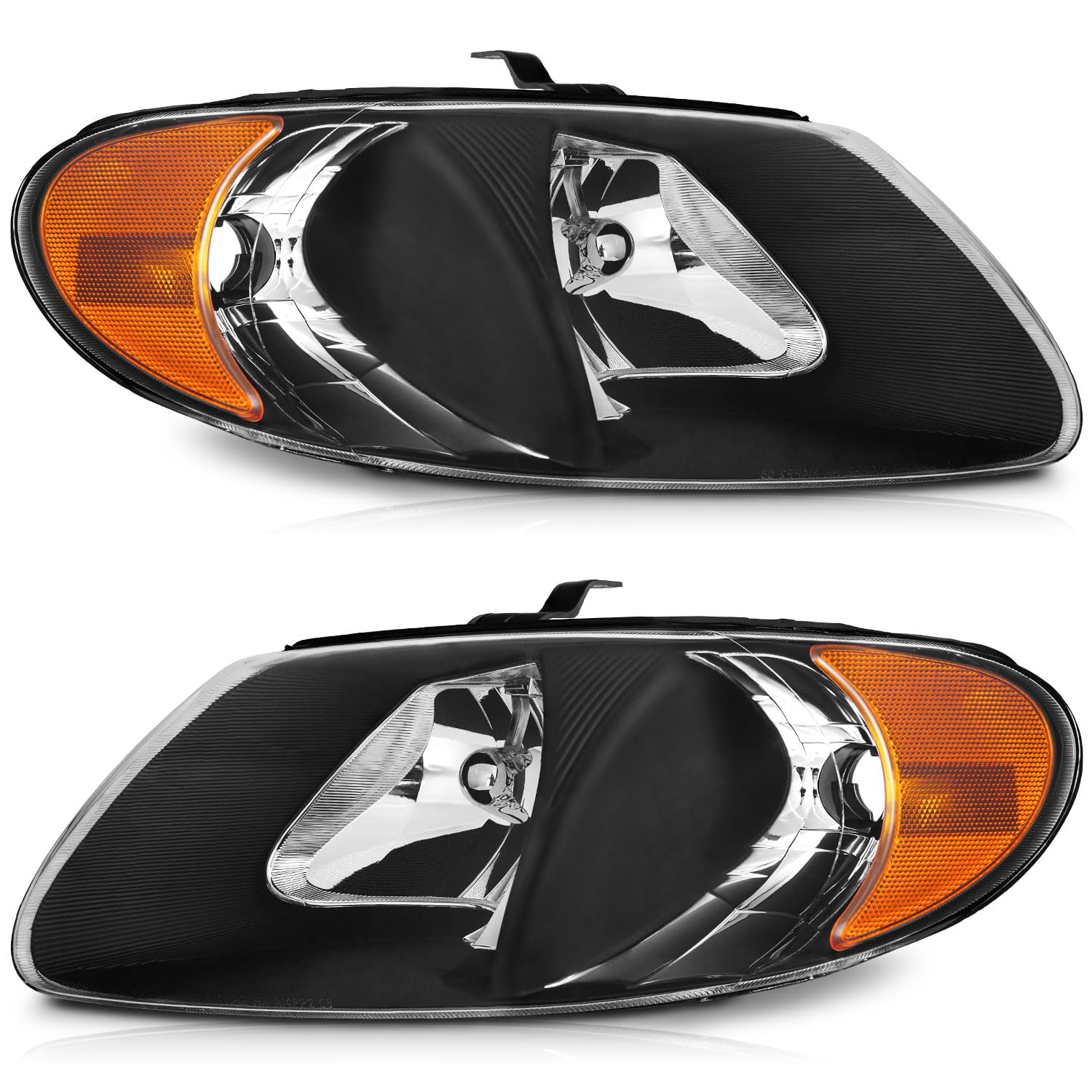 52　Vaundy/strobo+ Amazon.com: WEELMOTO Headlights for 01-07 Dodge Caravan