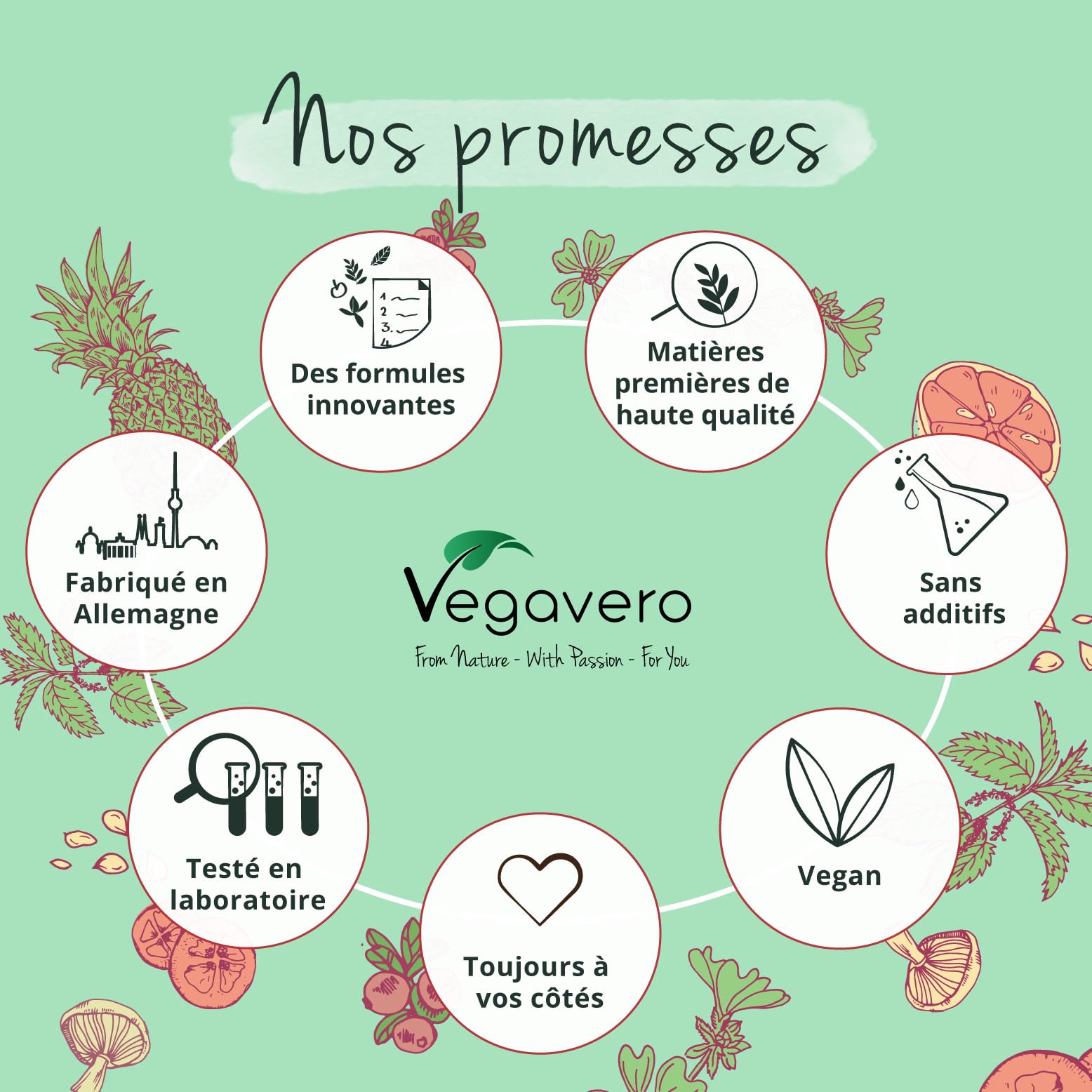Glucosamine Chondroïtine Complex Vegavero® | 100% VEGAN | Avec MSM, Vitamine C, Harpagophytum et Zinc | Pour les ARTICULATIONS* | Sans Additifs | 180 Gélules