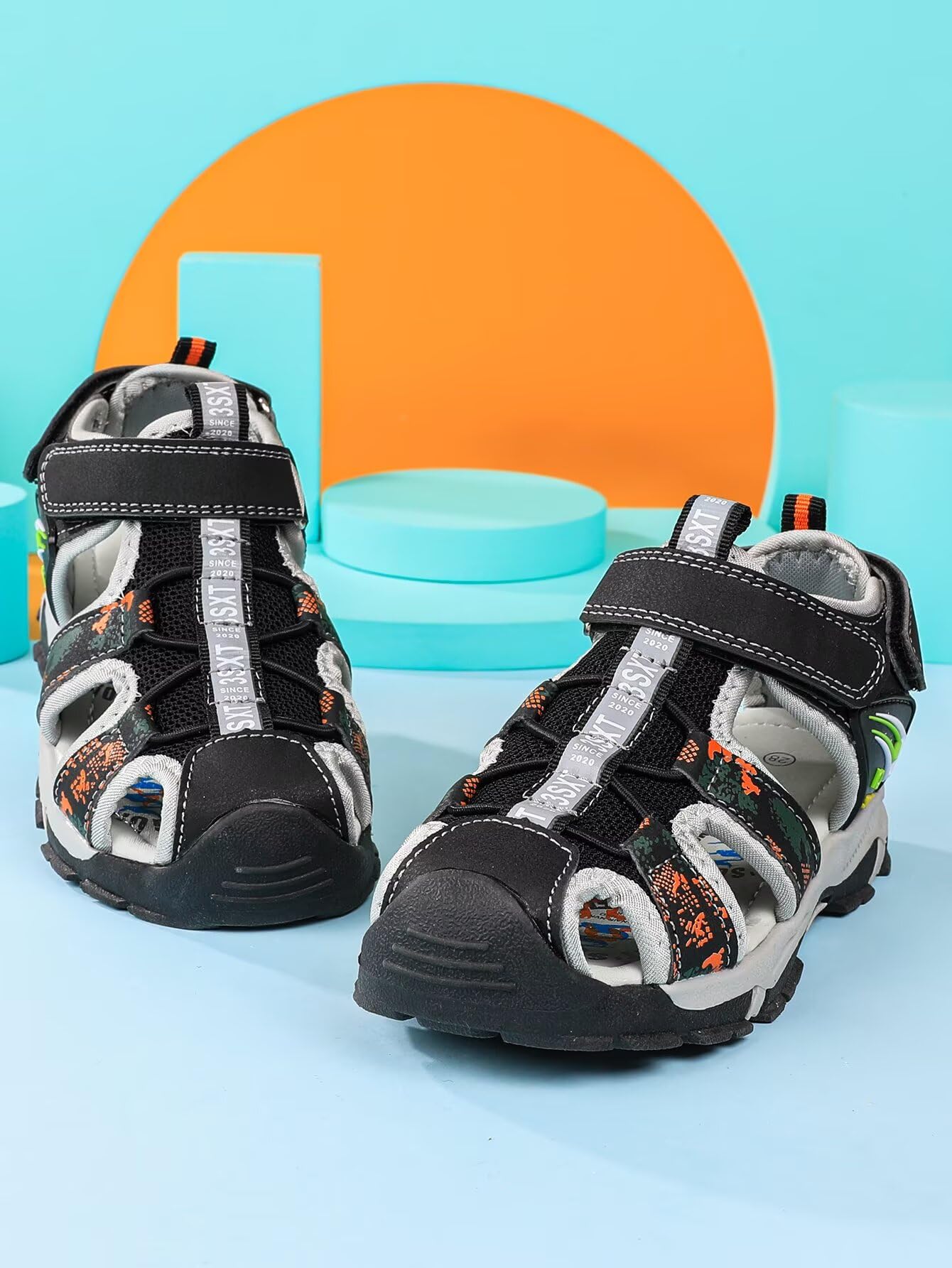 Sandalias de verano para niños y niñas, con puntera cerrada, ligeras, atléticas, para exteriores — view 3