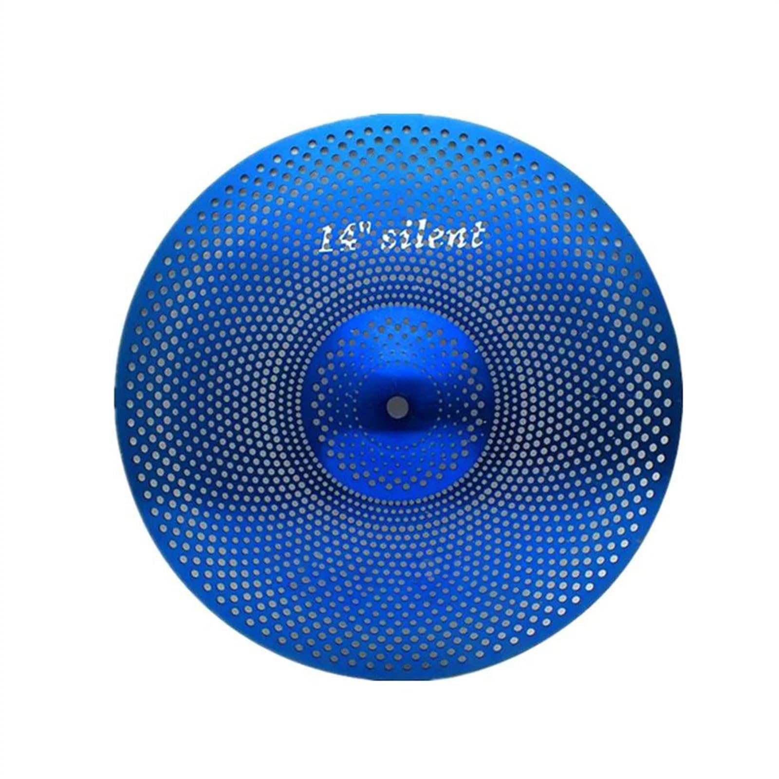 Blue Percussion Instrument Cymbales Charleston 14" Cymbales Professionnelles À Faible Volume Cymbales D'entraînement Accessoires pour Percussions