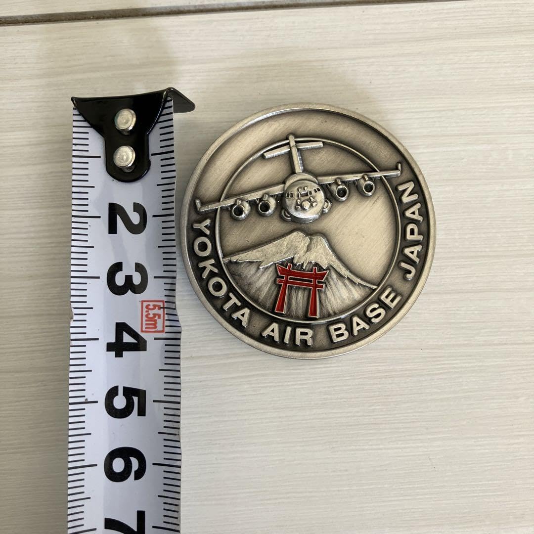 Amazon.co.jp: 米軍放出 YOKOTA AIR BASE 730 AMSチャレンジコイン : おもちゃ