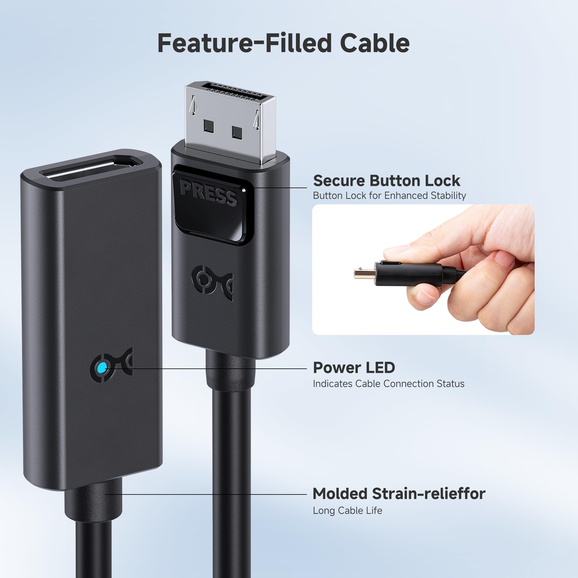 Cable Matters 102075-BLK-7.5m