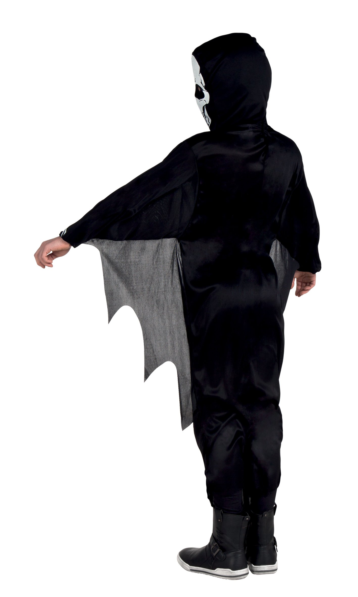 Boland Kinderkostüm 'Skull Dämon' – Mit Kapuze & Gürtel Für Halloween & Karneval