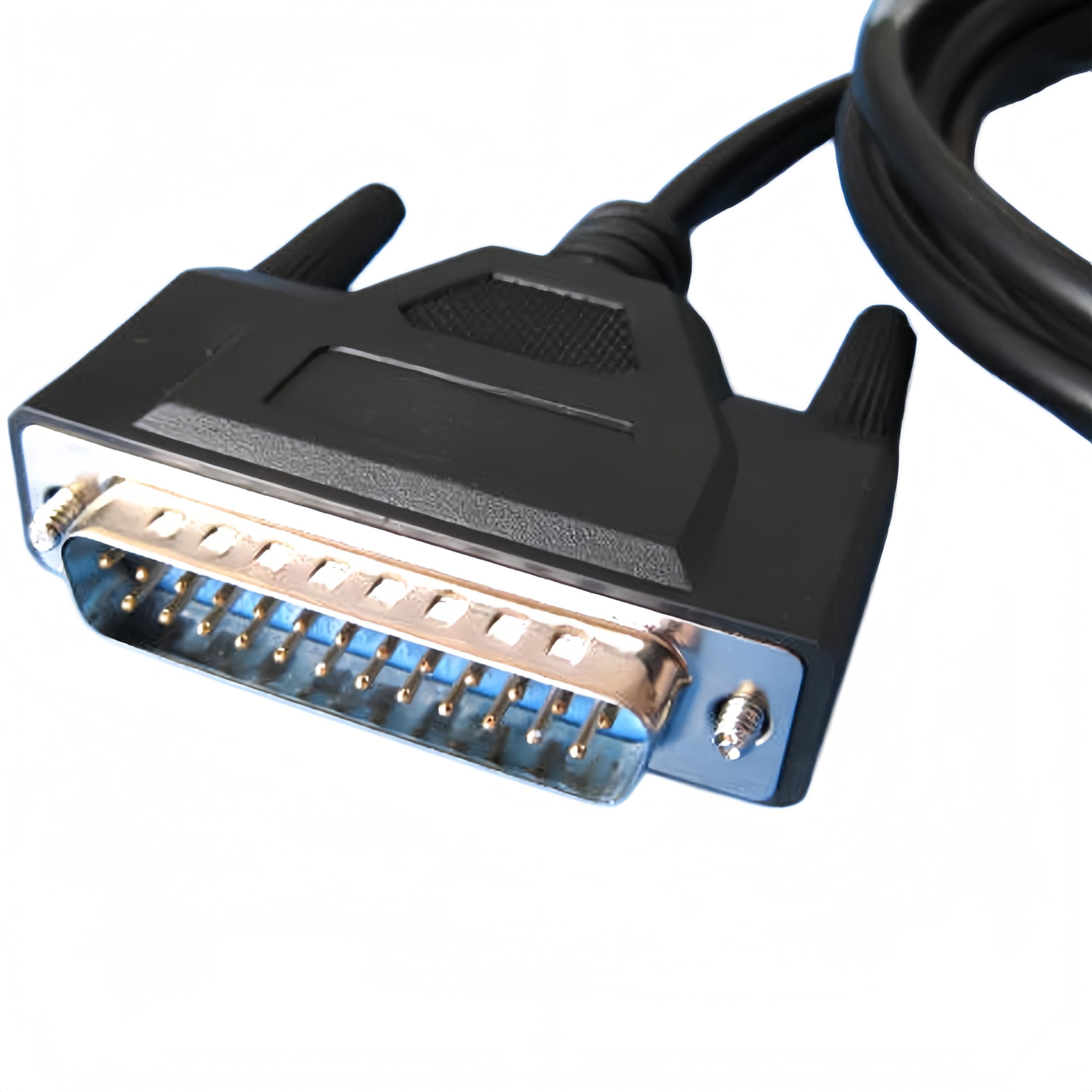 CNC Cable de Programación para Fanuc CNC DNC, Cable de Consola USB a DB25 Macho para Fanuc, Chipset FTDI. (6 PIES/1.8M)