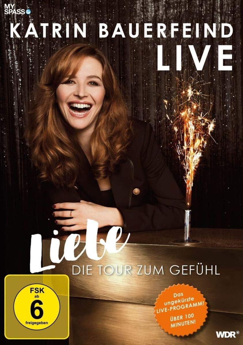 Katrin Bauerfeind Live amor y emociones en este DVD de humor vivo
