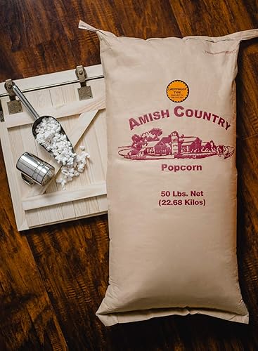 Miniatura 41 de Amish Country Popcorn 2-2 Lb Bags - Ladyfinger Kernels Old Fashioned, Non-GMO and Gluten Free