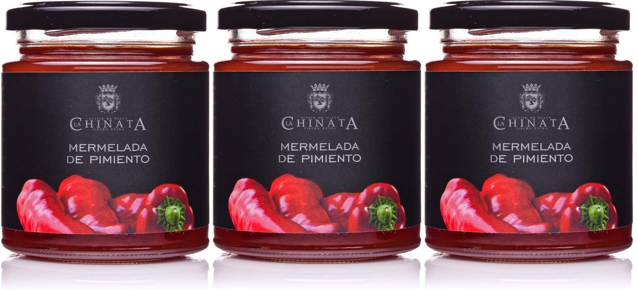 La Chinata | Mermelada de Pimiento - Pack de 3 x 280 g