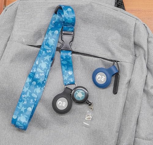 Miniatura 3 de Princess - Adaptador de clip de medallón oceánico, paquete de 2 accesorios de crucero, hechos para adaptarse al dispositivo Princess Ocean Medallion