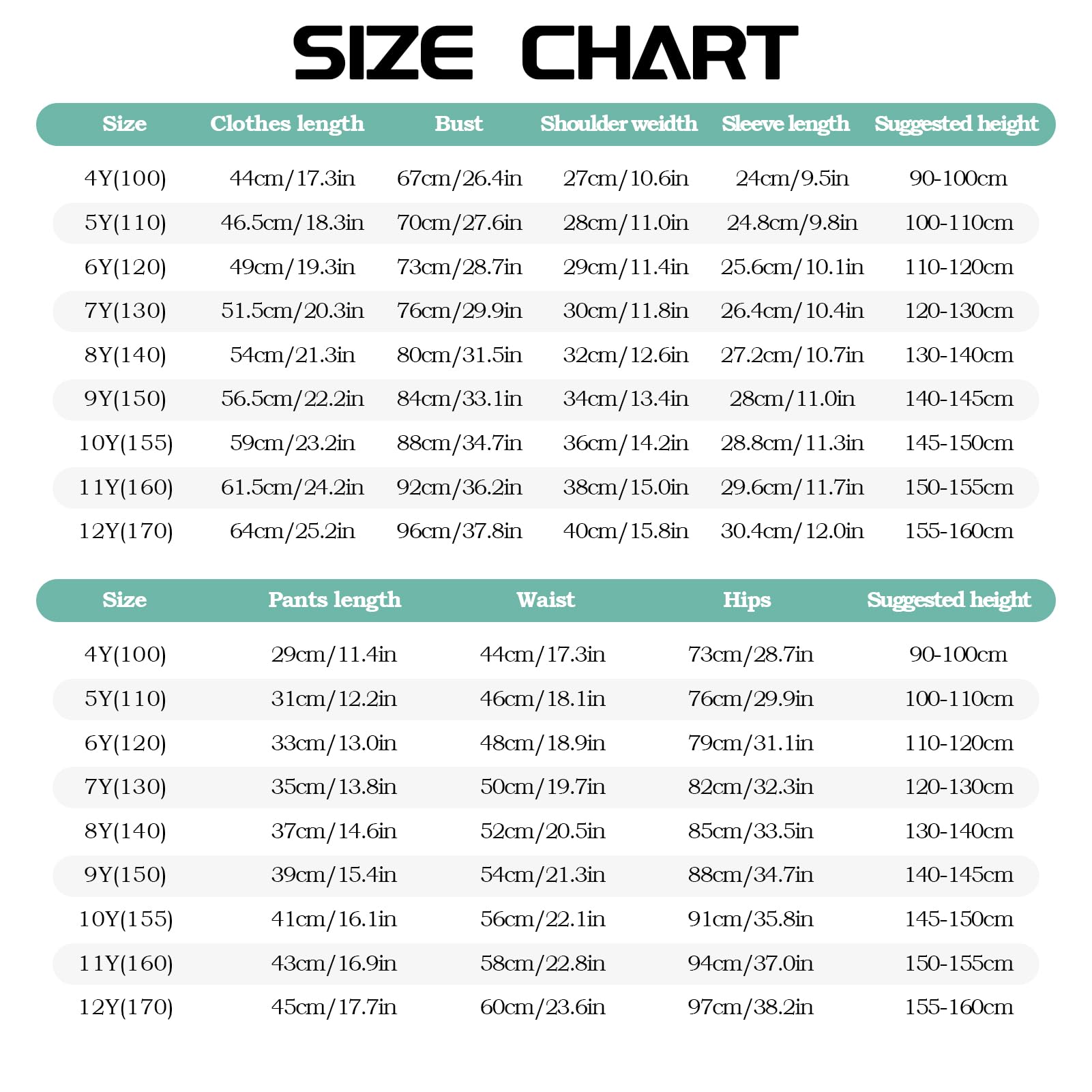 Survêtement Fille Ensemble Jogging Enfant Garçon Set 2pcs d'Été T-shirt à Manches Courtes + Shorts pour Sport Extérieur