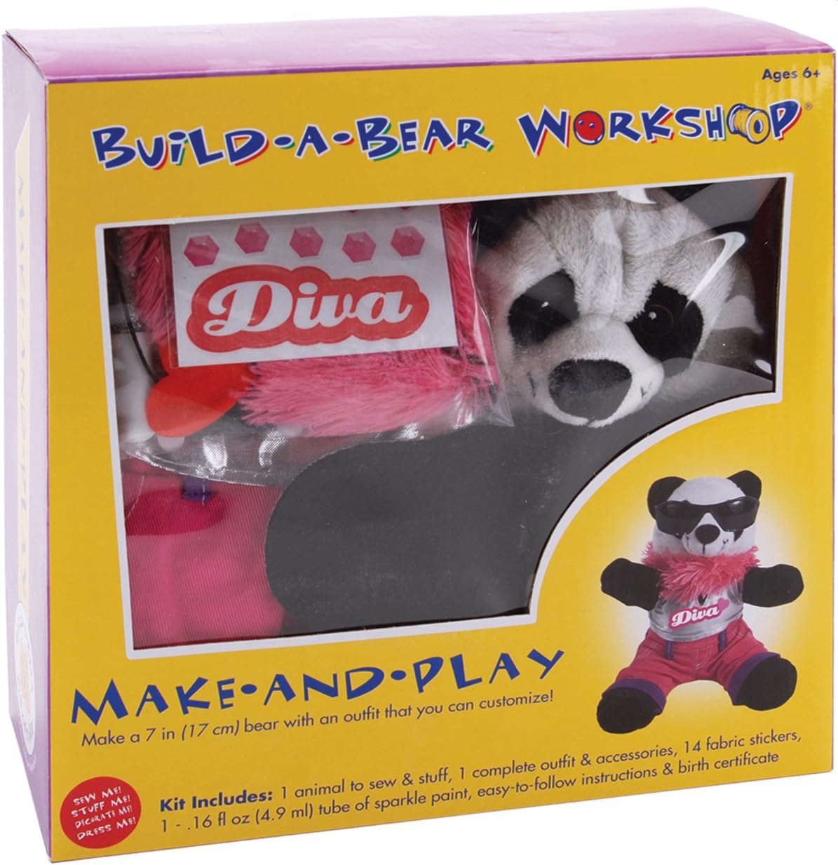 BuildABear KitDiva Panda (58862) Home & Kitchen