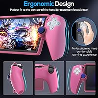 Vista 24 de FYOUNG Funda protectora para PlayStation Portal, funda protectora de silicona suave con protección completa y agarre antideslizante para el pulgar