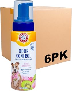 Arm & Hammer Kiwi Blossom Odor Control No-Rinse Dog Foam