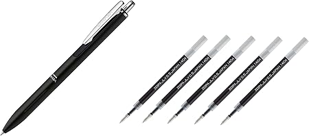 Amazon ゼブラ サラサグランド0 5 Sarasa Grand サラサドライ替芯 5本セット ブラック 詰め替えインク 文房具 オフィス用品