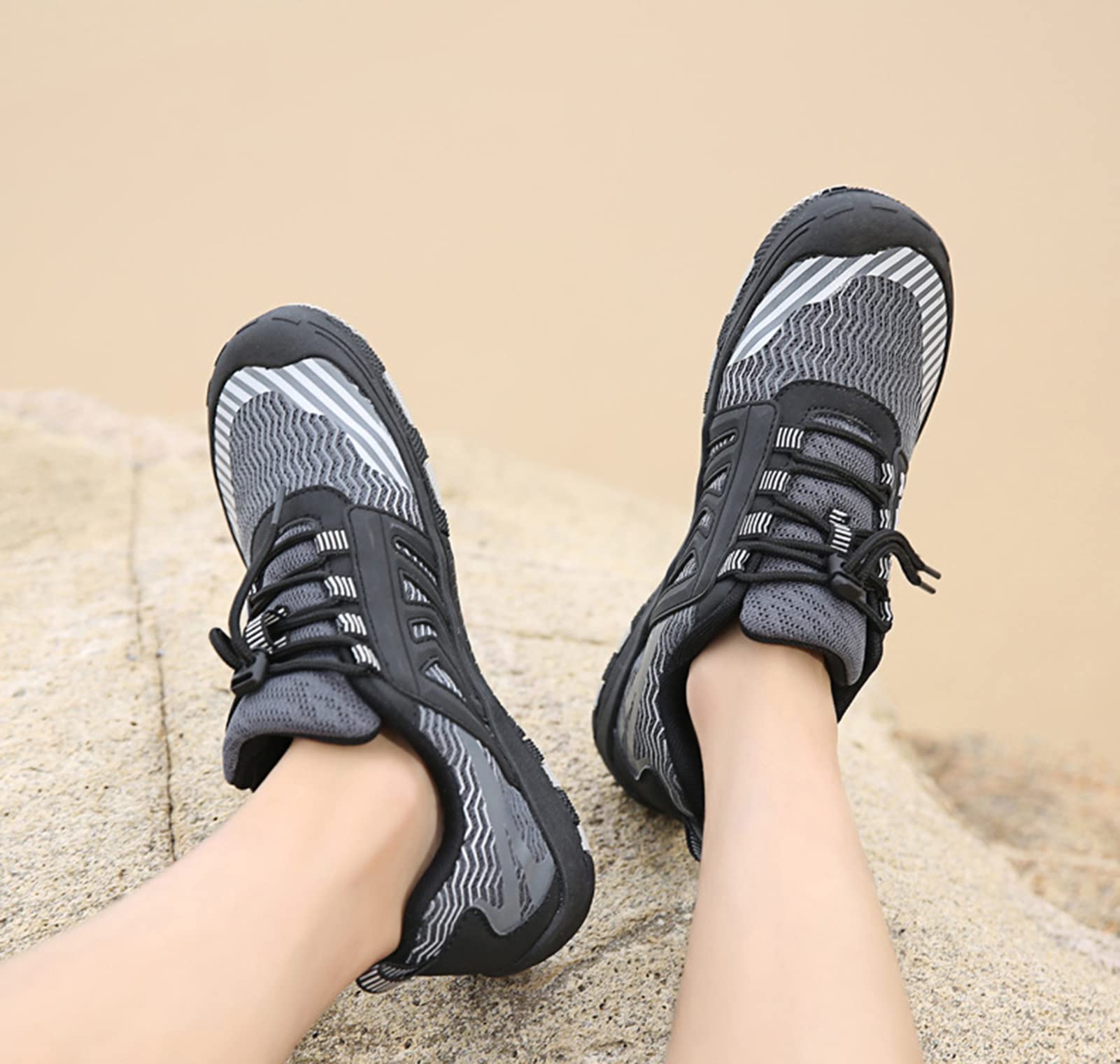 Zapatos Acuáticos Zapatos De Playa para Mujeres Zapatos De Baño para Hombres Descalzos Ropa De Buceo para Mujeres Piscina Antideslizante Zapatos De Vela De Secado Rápido Zapatos Ligeros