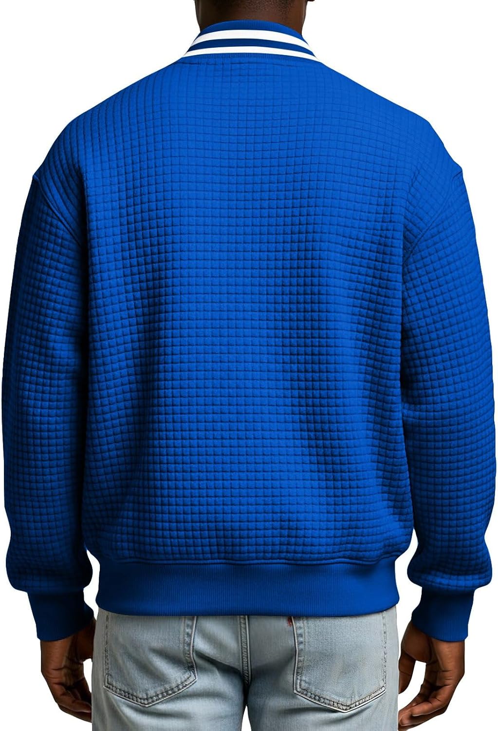 Winter Jacket Men 2025 Long Sleeve Coats Big and Tall Sweatshirt Lightweight Warm Mens Fashion Cloth