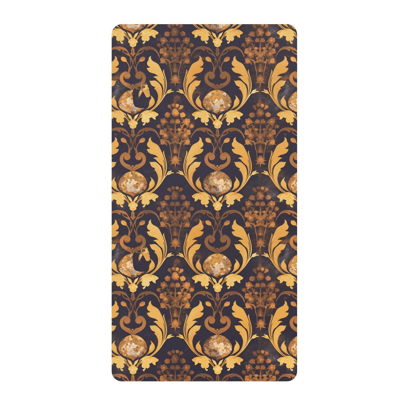 Parure de berceau coton premium au toucher soyeux Golden Florals