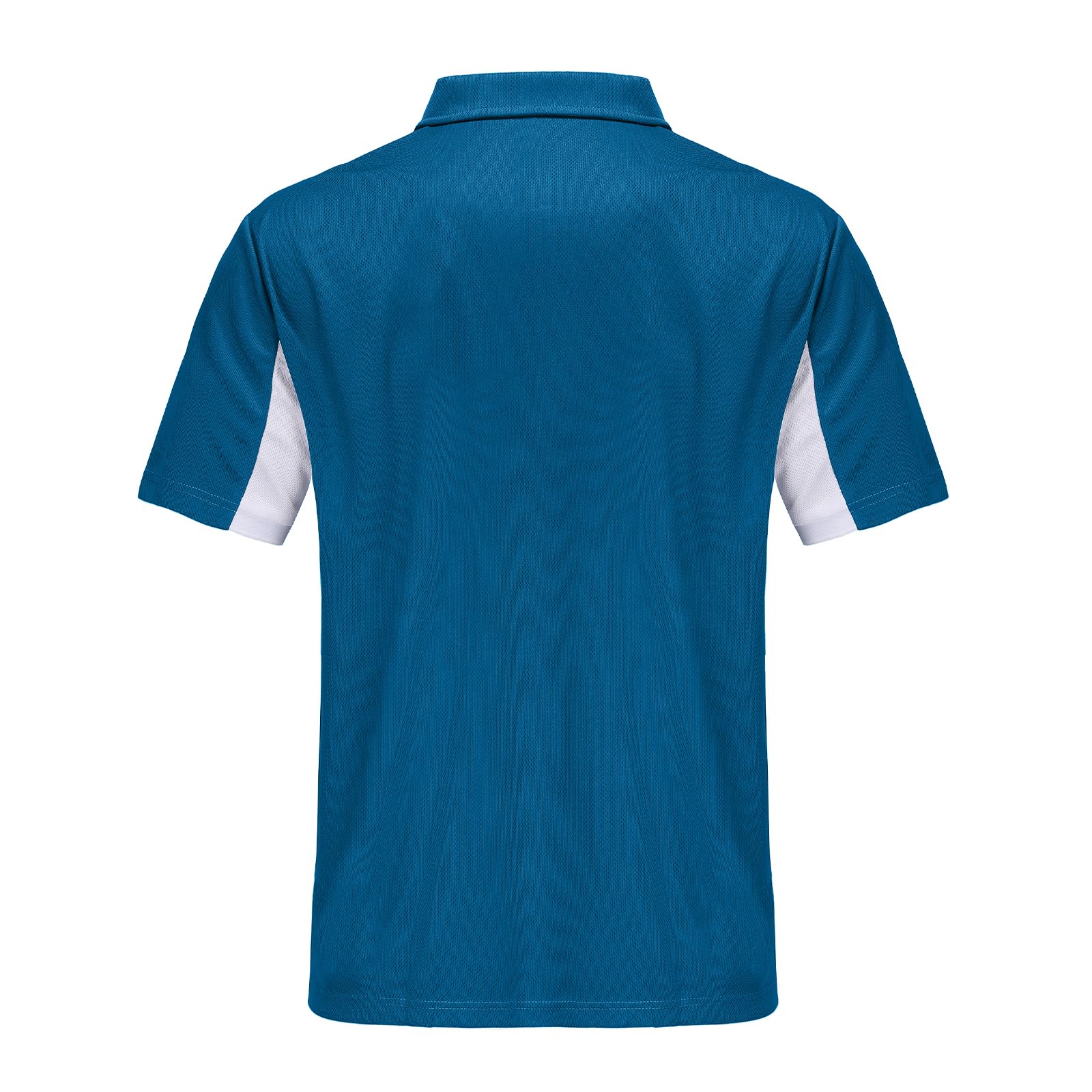 Polo da golf da uomo a maniche corte T-shirt da tennis atletica traspirante Dry Fit Performance Sport Golf Shirt